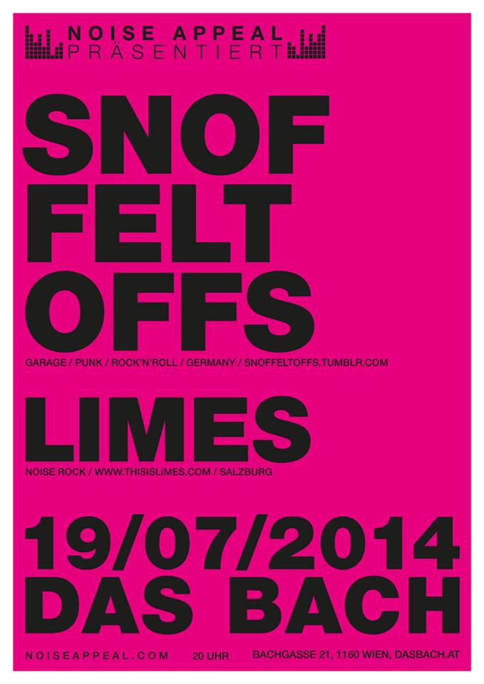 Some good Live music - SNOFFELTOFFS + LIMES